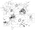 Page A Diagram and Parts List for 1044-1  Briggs and Stratton Pressure Washer